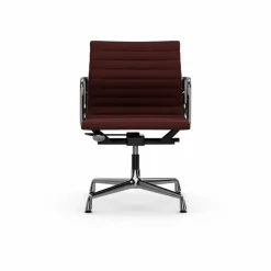 EA132 Aluminium Chair kontorsstol felt glides 19 chestnut-polished
