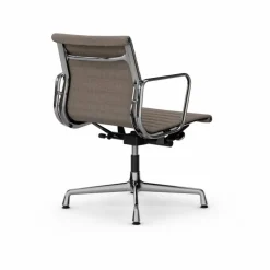 EA132 Aluminium Chair kontorsstol felt glides 02 fossil-chrome