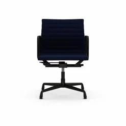 EA132 Aluminium Chair kontorsstol felt glides 21 dark blue-deep black