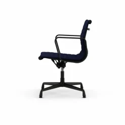 EA132 Aluminium Chair kontorsstol felt glides 21 dark blue-deep black