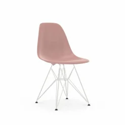 Eames Plastic Side Chair RE DSR stol 41 pale rose-white
