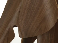 Eames elephant pall/dekoration Natural laquered walnut