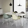 Eames fiberglass armchair DAR karmstol Sea foam green-Basic dark