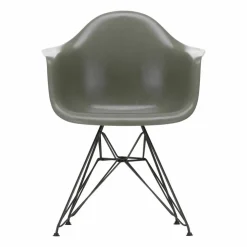Eames fiberglass armchair DAR karmstol Raw umber-Basic dark