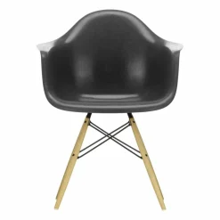Eames Fiberglass Armchair DAW karmstol elephant hide grey askben