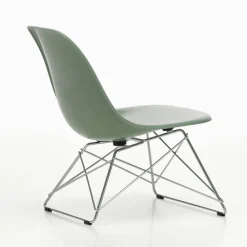 Eames Fiberglass Side Chair LSR loungestol Sea foam green-chrome