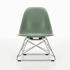 Eames Fiberglass Side Chair LSR loungestol Sea foam green-chrome