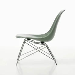 Eames Fiberglass Side Chair LSR loungestol Sea foam green-chrome