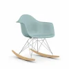 Eames Plastic Armchair RE RAR gungstol 23 ice grey-chrome-golden maple