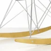 Eames Plastic Armchair RE RAR gungstol 43 rusty orange-chrome-golden maple