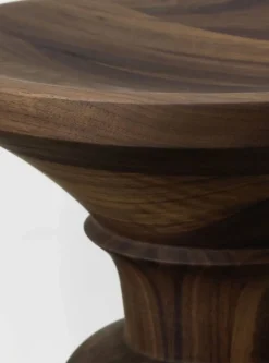 Eames Stool sittpall model B Dark walnut