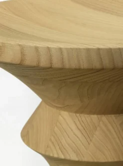 Eames Stool sittpall model C Natural chestnut