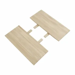 Earnest Extendable iläggsskiva set om 2 Oiled oak