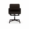 EA 231 Soft Pad Chair kontorsstol felt glides 19 Chestnut-60 dark bordeaux powder coated