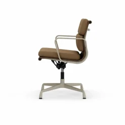 EA 231 Soft Pad Chair kontorsstol felt glides 13 papyrus-37 chalk powder coated