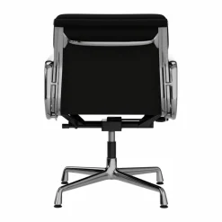 EA 231 Soft Pad Chair kontorsstol felt glides 66 nero leather L50-chrome