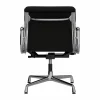 EA 231 Soft Pad Chair kontorsstol felt glides 66 nero leather L20-polished