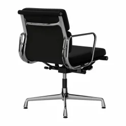 EA 231 Soft Pad Chair kontorsstol felt glides 66 nero leather L50-polished