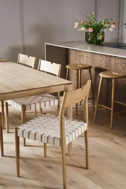 Ekeryd matstol Webbing-laquered oak