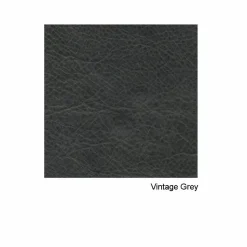 Electra soffa 3-sits läder vintage grey-svart