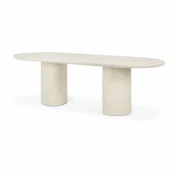 Elements Oblong matbord Off white