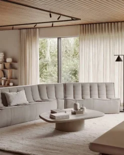 Elements soffbord Off white 134x96 cm