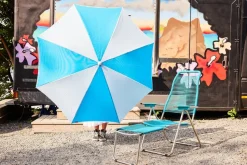 Elios parasoll POP Blue-azur