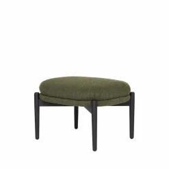 Embrace ottoman ekben tyg Barnum pine 9 lackad