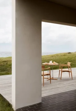 Embrace Outdoor dining chair stol Teak obehandlad