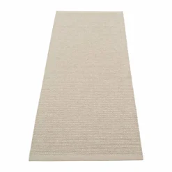 Emm Metallic matta Linen-linen 70x180 cm
