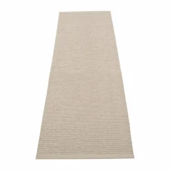 Emm Metallic matta Linen-linen 70x240 cm