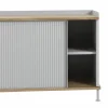 Enfold sidobord lågt 125x45x63 cm Oak-Grey