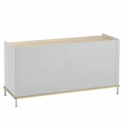 Enfold sidobord lågt 125x45x63 cm Oak-Grey