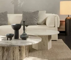 Epic soffbord White Ø110