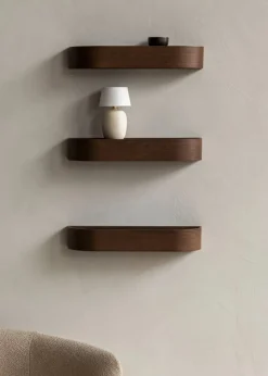 Epoch hylla 50 cm Mörkbetsad ek