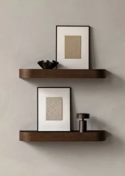 Epoch hylla 79 cm Mörkbetsad ek