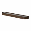 Epoch hylla med krokar 118 cm Dark stained oak-black