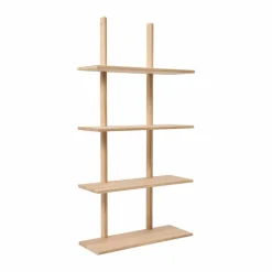 Essence vägghylla Oak 70x25x140 cm