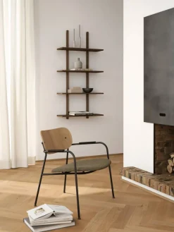 Essence vägghylla Smoked Oiled Oak 70x25x140 cm