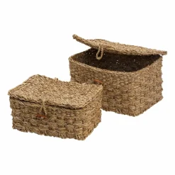 Esther förvaringskorg 2-pack Natur