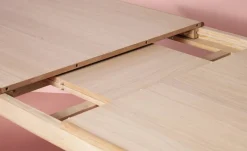 Evermore matbord inkl. 2 iläggsskivor á 45 cm Natural oak 160 cm