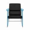 Experiment 502 loungefåtölj Blue-black leather