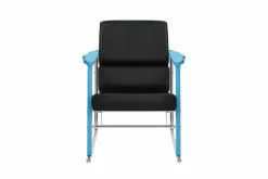 Experiment 502 loungefåtölj Blue-black leather