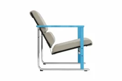 Experiment 502 loungefåtölj Blue-light beige