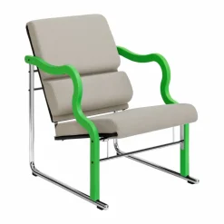 Experiment 501 loungefåtölj Green-light beige
