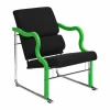 Experiment 501 loungefåtölj Green-black