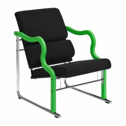 Experiment 501 loungefåtölj Green-black