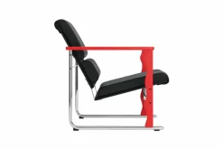 Experiment 503 loungefåtölj Red-black leather