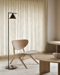 Eye loungefåtölj Oak off white