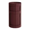 Facet Cabinet 110 sidobord Burgundy